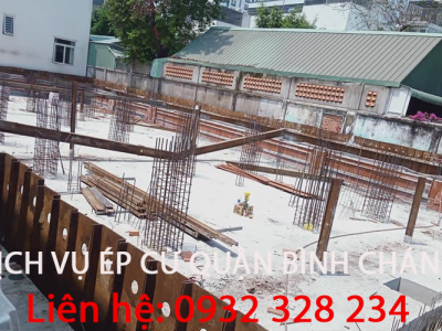DỊCH VỤ ÉP CỪ QUẬN BÌNH CHÁNH
