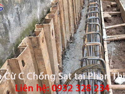  Ép Cừ C Chống Sạt Tại Phan Thiết