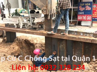 Ép Cừ C Chống Sạt Tại Quận 11