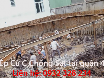 Ép Cừ C Chống Sạt Tại Quận 4