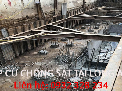Ép Cừ Chống Sạt Tại Long An