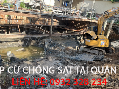 ÉP CỪ CHỐNG SẠT TẠI QUẬN 1