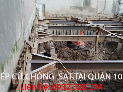 Ép Cừ C Chống Sạt Quận 10