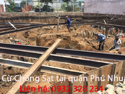 Ép Cừ Chống Sạt Tại Quận Phú Nhuận