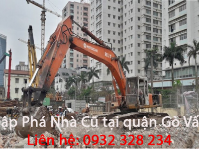 Đập Phá Nhà Cũ Tại Quận Hóc Môn