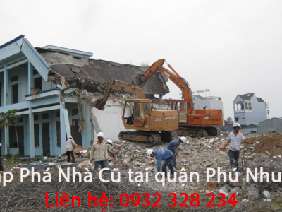 Đập Phá Nhà Cũ Quận Phú Nhuận