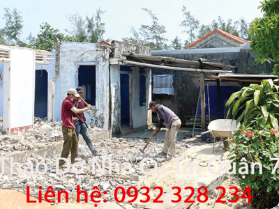 Tháo Dỡ Nhà Cũ Tại Quận 7